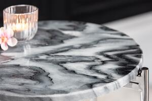 Design kisasztal Tristen I 35 cm márvány szürke