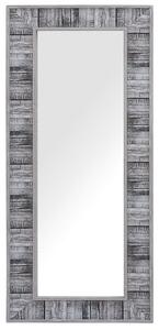 Tükör Szürke Fehér Fa Hatású Keretben 50 x 130 cm ROSNOEN