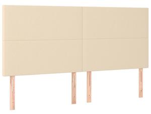 VidaXL Fejtámla - Szövet - Krémszín - 160 cm
