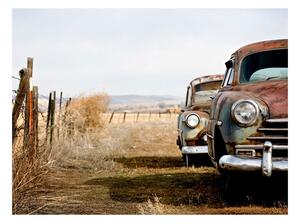 Fotótapéta - Két öreg, amerikai autók