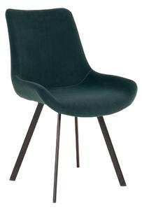 Design szék Lanakila zöld bársony