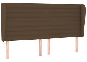 VidaXL Ágyfejtámla - Szárnyas - Sötétbarna - 163cm
