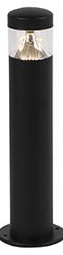Modern kültéri lámpa, fekete, 40 cm, IP44, LED-del, Roxy