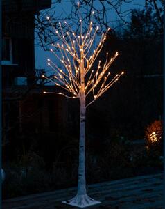 VOLTRONIC® Dekoratív fa LED 120 cm + vezérlő meleg fehér