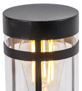Modern kültéri lámpa fekete 50 cm IP44 - Gleam