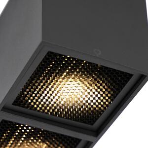 Design spot fekete, 2 lámpa - Qubo Honey