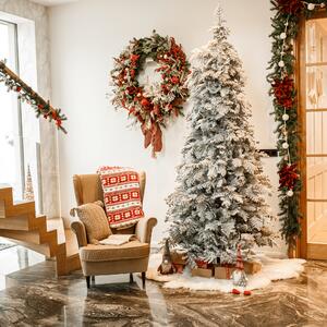 KONDELA Karácsonyfa, behavazott 275 cm, MARAVEL TYP 4