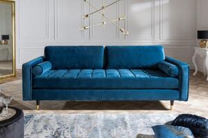 COZY VELVET kék kanapé