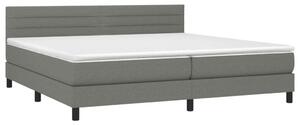 VidaXL LED-es Ágy - Rugós - 200x200 cm