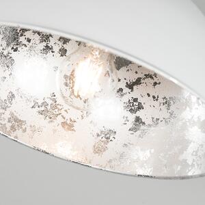 Mennyezeti lámpa fehér, ezüst 30 cm - Magna Basic