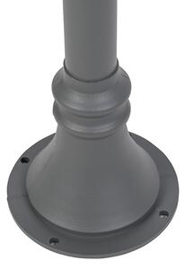 Modern kültéri lámpa sötétszürke 136,5 cm - Platar
