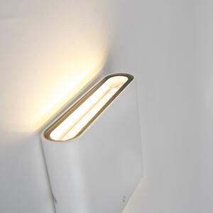 Modern kültéri fali lámpa fehér 11,5 cm LED-del - Batt