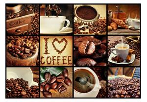 Fotótapéta - Coffee - Collage