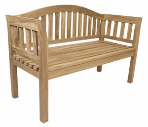 Kerti pad DIVERO 2 személyes kezeletlen 131,5 cm