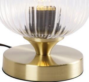 Art Deco asztali lámpa sárgaréz - Banci