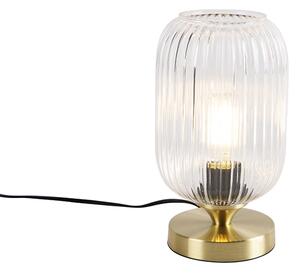 Art Deco asztali lámpa sárgaréz - Banci