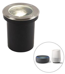 Intelligens szabadtéri földi rozsdamentes acél, WiFi GU10 IP65 - Delux