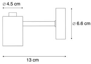 Ipari fali lámpa, fekete, G125 DECO 100lm - Facil 1
