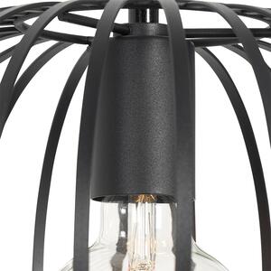 Design függő lámpa fekete 3 -világos - Johanna