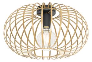 Design mennyezeti lámpa arany 39 cm - Johanna