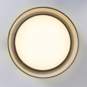 Mennyezeti lámpa, szürke, 28 cm, LED-el - Dobdomb