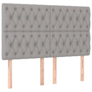 VidaXL LED-es Fejtámla - Világoszürke - 144cm