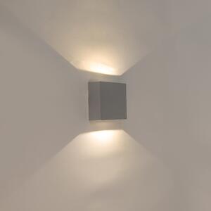 Fali lámpa szürke IP54 LED-del - osztag