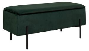 Design ülőpad Maija 95 cm zöld bársony