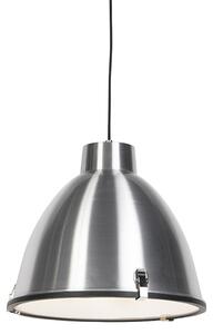 Ipari függesztett lámpa 38 cm-es tompítható alumínium - Anteros