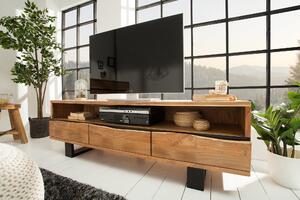MAMMUT barna akácfa TV szekrény 160x41x50