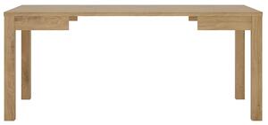 KONDELA Étkezőasztal, széthúzható, shetland tölgy, 90-180x90 cm, SHELDON TYP 76