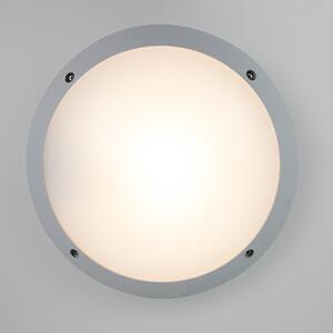 Modern fal- és mennyezeti lámpa szürke IP65 - Gelmi