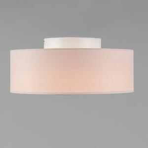 Mennyezeti lámpa rózsaszín 30 cm, beleértve LED - Dob LED