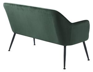 Design kanapé Hateya zöld bársony