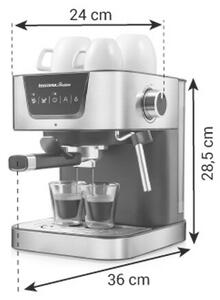 Tescoma 909010 President Karos Eszpresszó Kávéfőző, Inox-Fekete