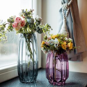 KONDELA Két darabos váza készlet, szürke/rózsaszín, ELYSES TYP 1