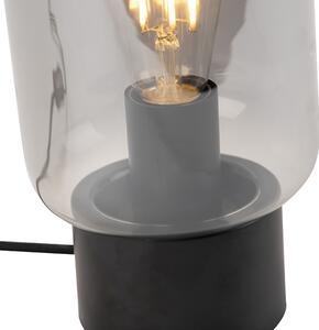 Design asztali lámpa fekete füstüveggel - Bliss Cute