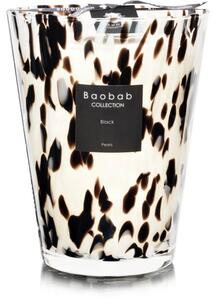 Baobab Pearls Black illatos gyertya 24 cm