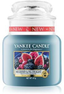 Yankee Candle Mulberry & Fig illatos gyertya 411 g