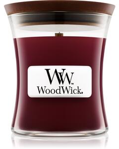 Woodwick Black Cherry illatos gyertya fa kanóccal 85 g