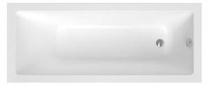 Téglalap alakú kád SAT Aurum 160x70 cm akrilát bal és jobb is SATVAUR16070