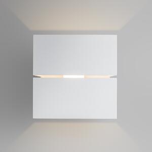 Modern fali lámpa fehér 9,7 cm - Transfer Groove