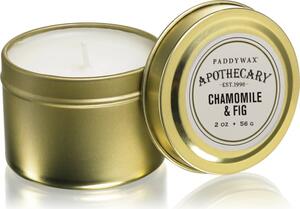 Paddywax Apothecary Chamomile & Fig illatos gyertya alumínium dobozban 56 g