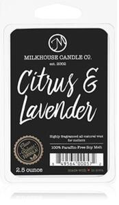 Milkhouse Candle Co. Creamery Citrus & Lavender illatos viasz aromalámpába 70 g