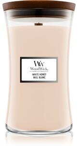 Woodwick White Honey Miel Blanc illatos gyertya fa kanóccal 609.5 g