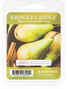Kringle Candle Anjou & Allspice illatos viasz aromalámpába 64 g