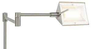 Dizájnos asztali lámpa acél LED-del érintőképernyővel - Notia