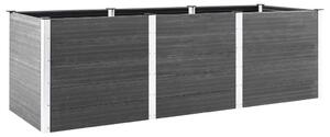 VidaXL WPC Magaságyás - 300x50x91 cm - Szürke
