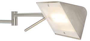 Modern fali lámpa acél LED-del érintőképernyővel - Notia