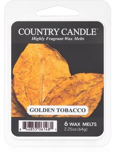 Country Candle Golden Tobacco illatos viasz aromalámpába 64 g